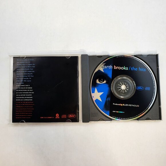 Garth Brooks : The Hits CD 1994 - Limited Time Only - Picture 2 of 5